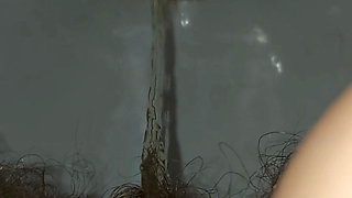 Showing off My Hairy Armpits and Piss