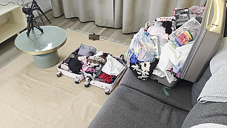 Hot sexy long legs tennis player seduces a big cock guy to give a slow edging handjob