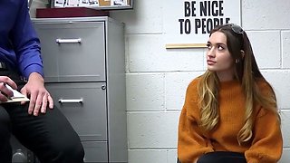 Young American nymph faces gonzo domination after being