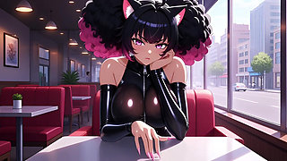 Pussygirl Wants Love and Sex. Hentai Anime Cartoon. Ai Animation