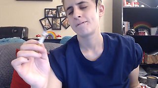 Dyke blows smoke in your face