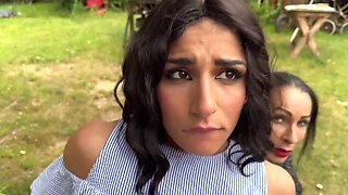 Stepdaughter of the family gets fucked in POV