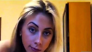 Blond Webcam Anal with Sex Toy