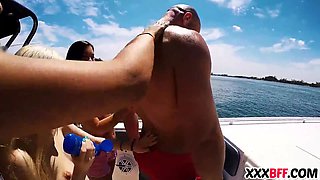 Boats and sexy young bitches