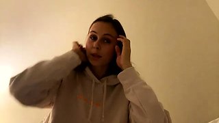 Close up teen masturbation