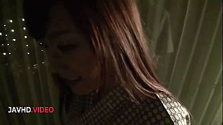 Mayuka Akimoto's Creampie After Intense Asian Blowjob and Fuck