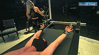 The Cruel Rack Merciless Interrogation by Hard Stretching on the Rack Part 1