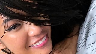 Amateur teens finger and lick pussy at party