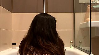 Hottest brunette solo webcam masturbation 2