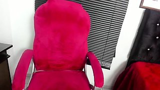 Beautiful Latina in Pantyhose Playing Again