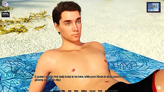 Interactive visual novel featuring big boobs in stunning 3D