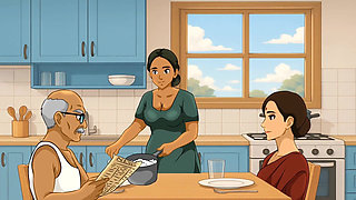 Episode 2 - Tharki Malik Fucks Her Maid Hardcore Sex Desi Hentai Indian Cartoon Porn XXX Hentai XXX