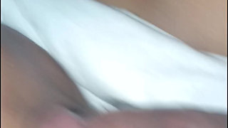 Stuffing Her Throat with Her Tits Out!