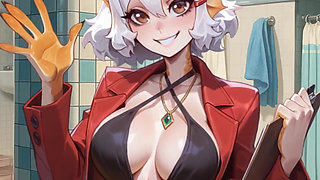 Hotel Tales Gameplay Part 3 - Helping Nikki Sort the Suitcases and Bathe Griselda the Huntress
