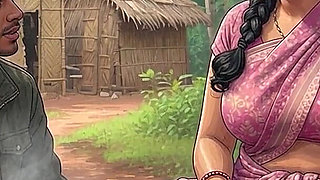 Lost in Forest & Fucked Horny Aunty