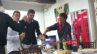 Dinner and amateur group swinger sex with mature ladies