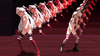 Awesome hentai anal sex with stunning excited nurse