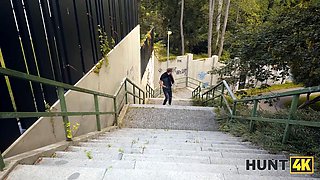 Hunt4k. magnificent brazilian girl was lounging on my car, then i banged her decently