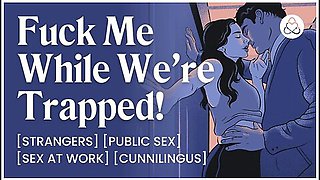 Asmr Audio Porn: Risky Office Fuck - Elevator Sex With A Hot Colleague - Erotic Audio Fantasy