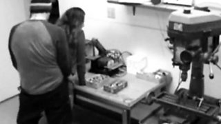 Cute Blonde has sex with a Co worker