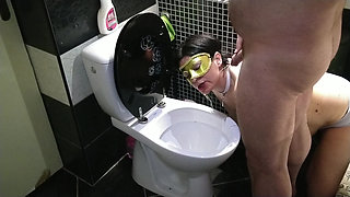 Slave Slut Mouth Served as a Toilet