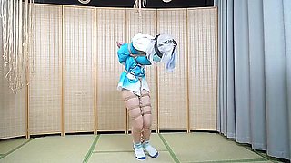 Gura Cosplay Bondage