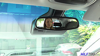 MilfTrip Busty MILF Kenzie Love Left Inb Shock From Finger In Her Ass