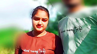Indian College Couple Go to Jungle and Fucking Frist Time Outdoor Sex Video