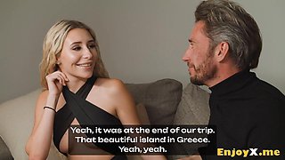 Ralf Christian Devours Blonde Torys Shaved Pussy and Plump Ass in Rough Hardcore Pounding Session