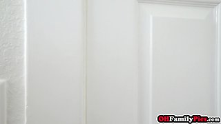 Pervy stepbro fucks his horny stepsister