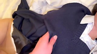 Asian Teen 18+ Girl After School First Creampie