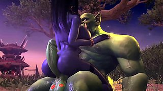 3D Compilation of The Best Bitch from World Warcraft