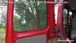 Think You Can Fuck As All? 4 Cougars Pick up Strangers in the MatureVan
