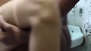 Patti and Wife Bathroom Sex