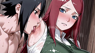 Sasuke (naruto) X Kushina (naruto)