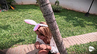 Innocent Bunny Loves Having Carrots in All Her Holes