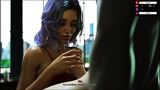 Private time with Julia very intense and highly intimate scenes.Game of hearts 1