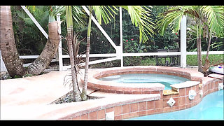 Would You Like to Jerk off to Me Poolside?
