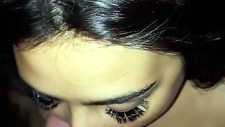 Mi Step Sister SUCKS me on the BEACH at night
