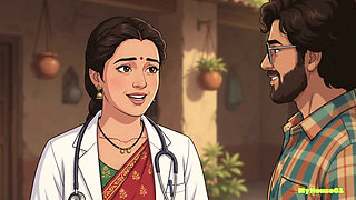 Dr Srivalli Bhabi Comes house of Pushpa Bhai and Outdoor sex cartoon India