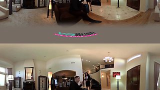 VRHUSH Big tits MILF Nikki Benz pussy hammered by Danny