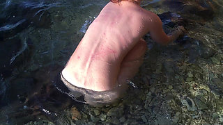 Swimming Naked in Cyprus