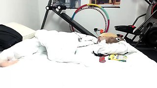 Chubby Busty Teen Solo Masturbation