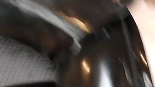 Latex Anal Creampie