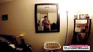 Big-Titted Amateur Sucks Big Cock After Gym