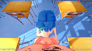 Xenovia Quarta gets caught sucking dick - HS DXD NTR Madness 13