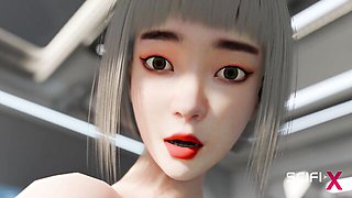 Escort's shaved video