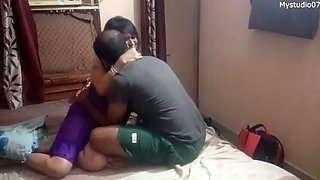 Indian Step Mom Fucked by Friends While I Record with Hindi Audio