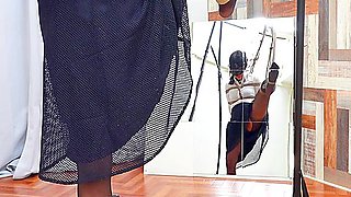 Masochist Woman Tied Up Application