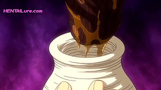 HENTAI Teacher Taken by Villagers in a Dark Forest Ritual